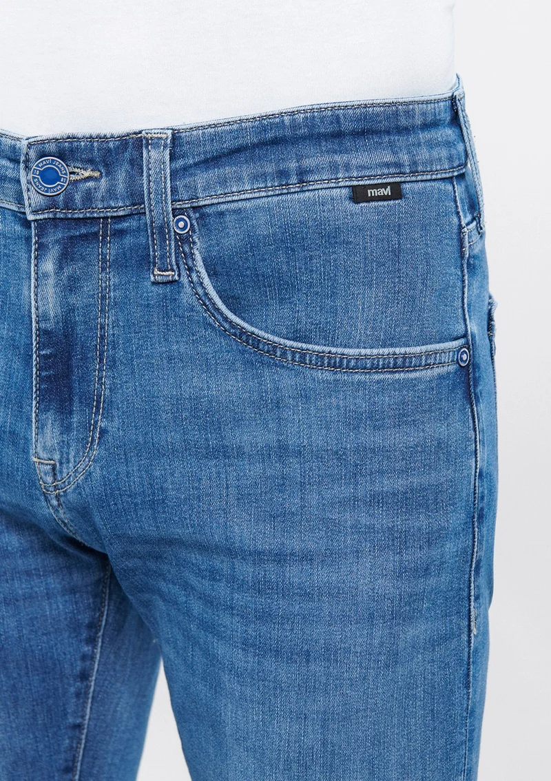 مافي Blue Men's Marcus Indigo Premium Blue Jeans 0035183710