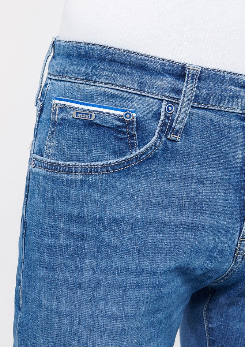 MAVI Blue Men's Marcus Indigo Premium Blue Jeans 0035183710  - Image 5