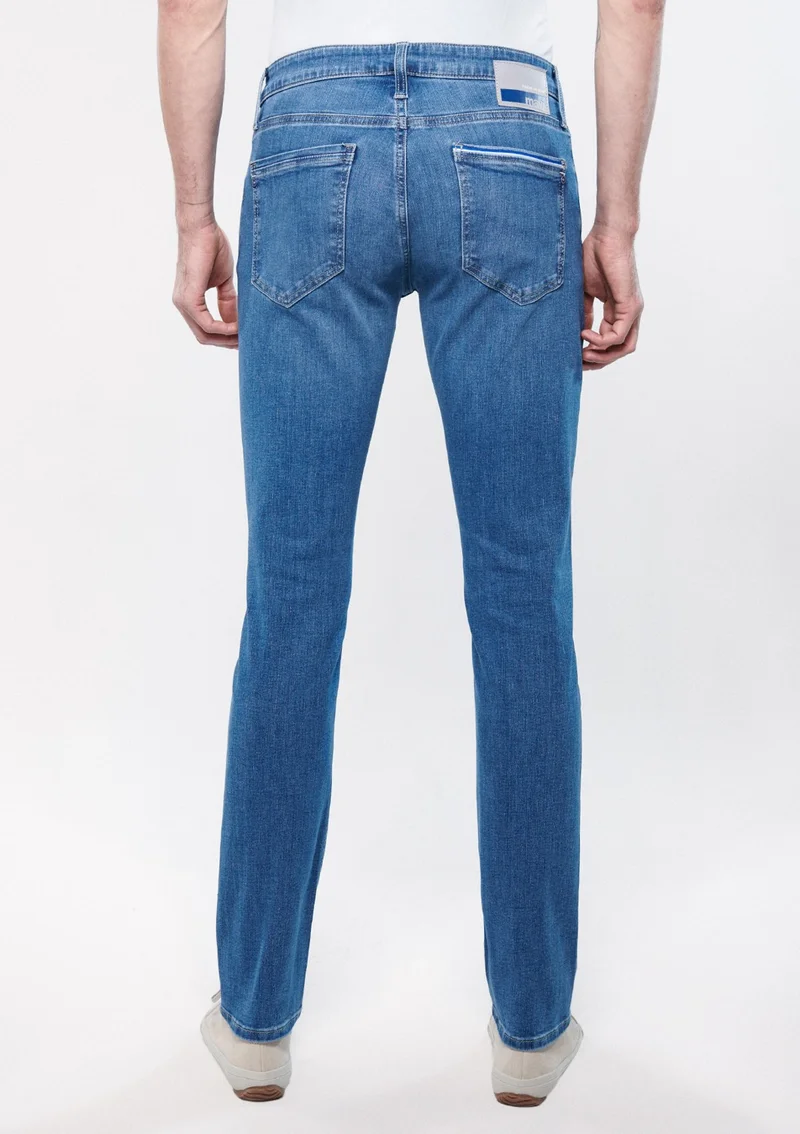 مافي Blue Men's Marcus Indigo Premium Blue Jeans 0035183710