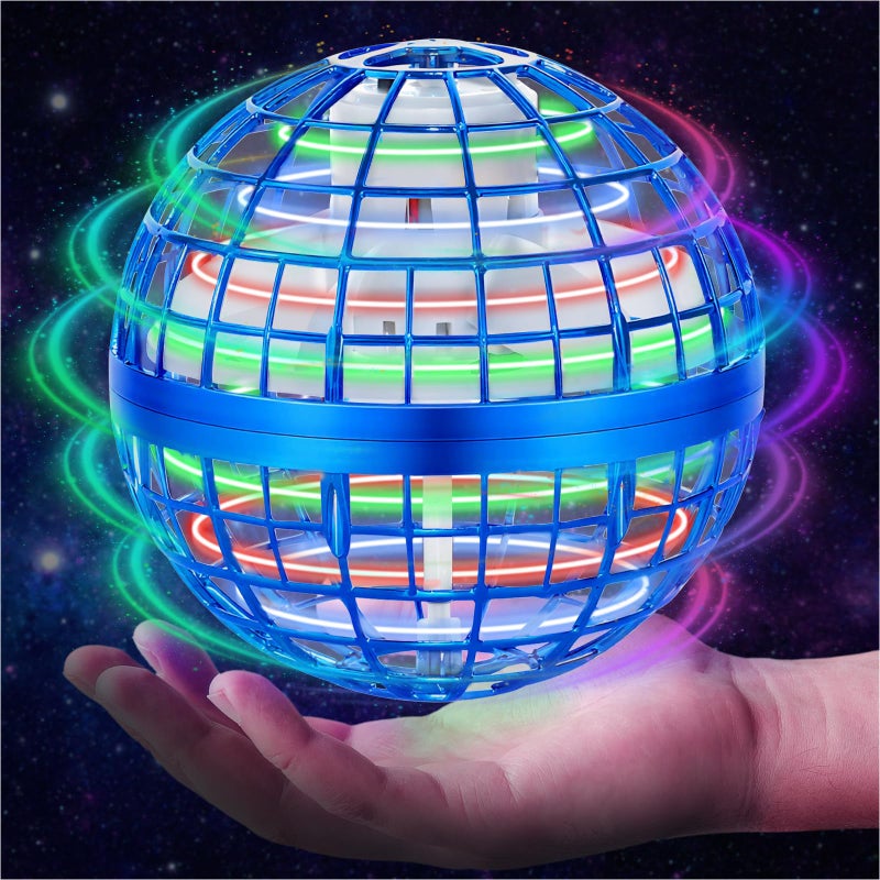 OFUN Flying Orb Ball Toys 2025 Hover Ball Cosmic Globe Boomerang Hand Controlled Drone Orbit Cool Spinning Outdoor Toys Gifts for 6 7 8 9 10 Year Old Boys Girls Teens Adults - Image 3