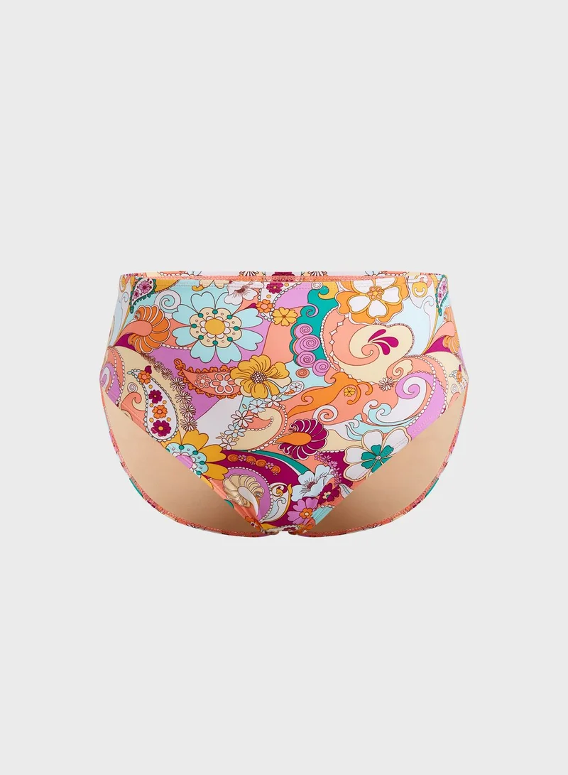 Cotton On Curve High Leg Bikini Bottom