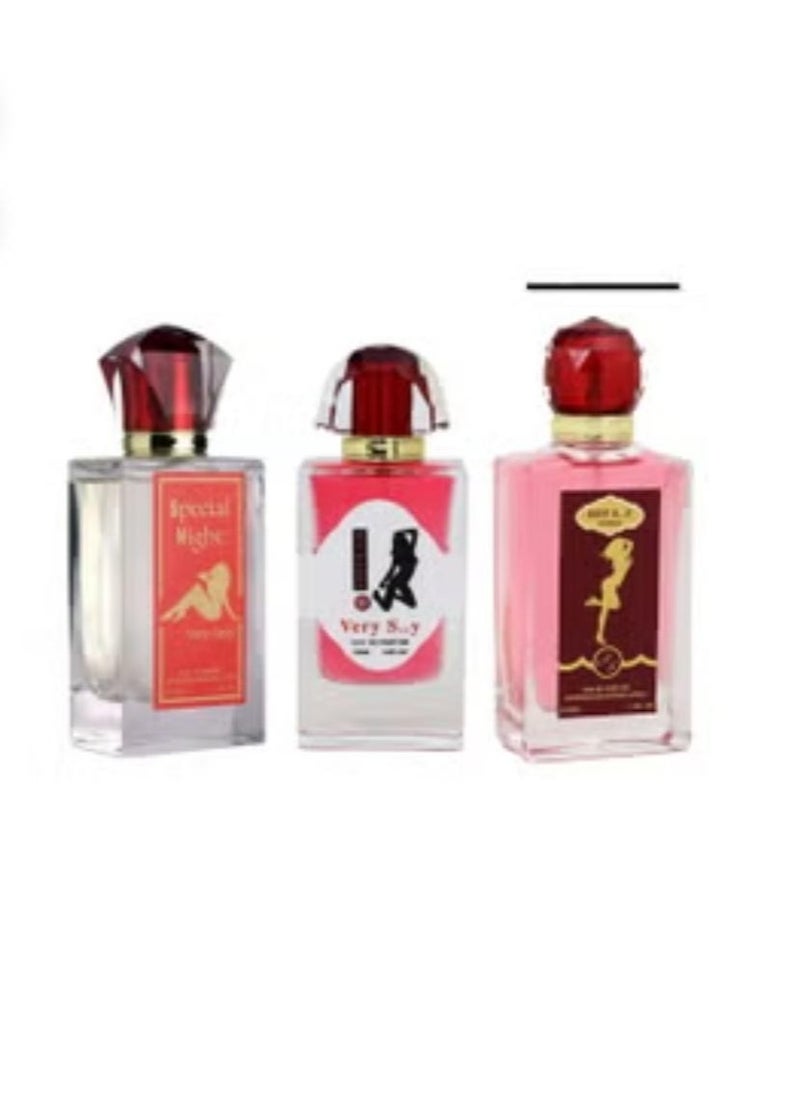 giving love Offering a set of 3 special and pleasant pheromone perfumes 