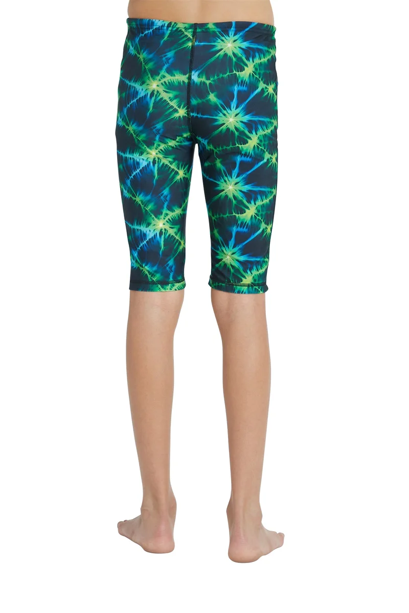 COEGA SUNWEAR COEGA Boys Youth Swim Jammers - Nero Green Tie Dye