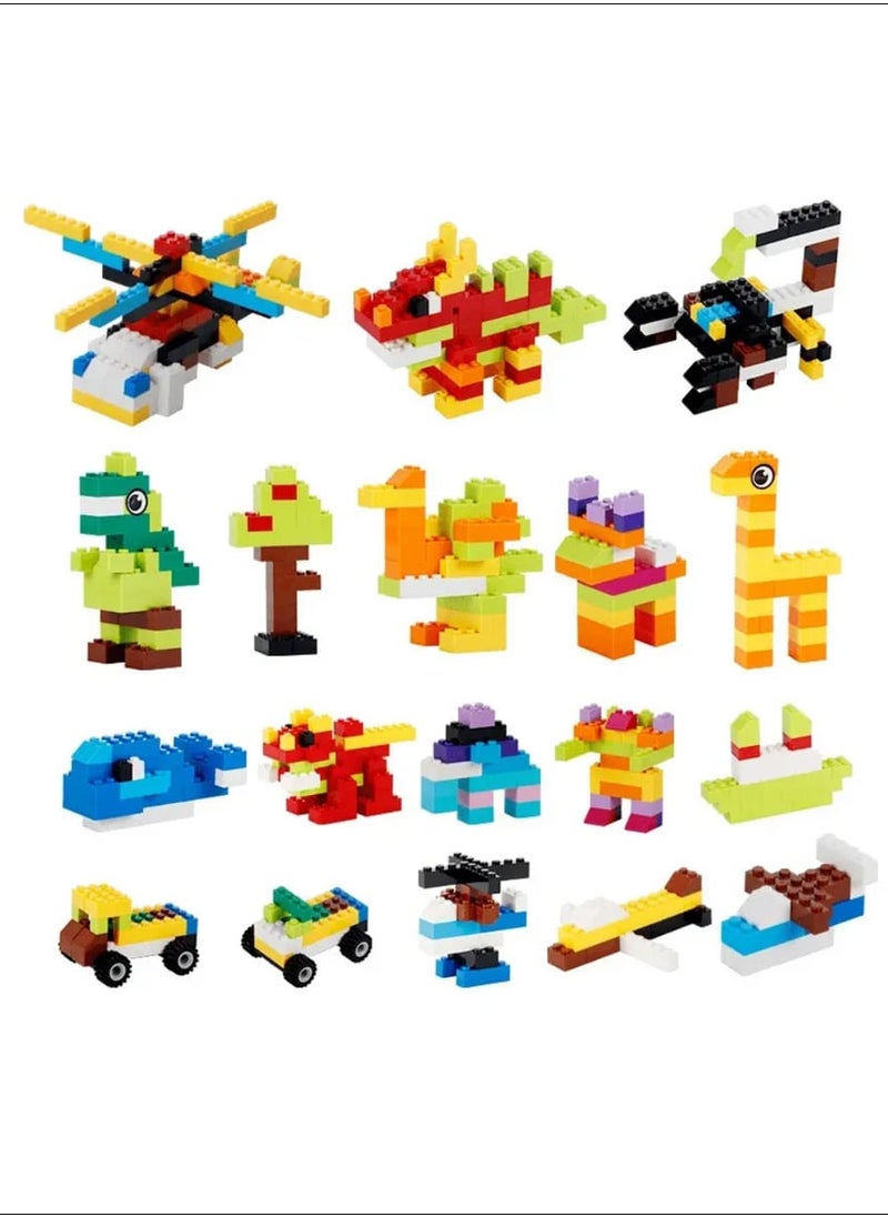 Generic - LEGO 1000 pieces to teach your child assembly and creativity, enhancing focus and imagination. Suitable for ages 6+ with vibrant colors! - Image 1