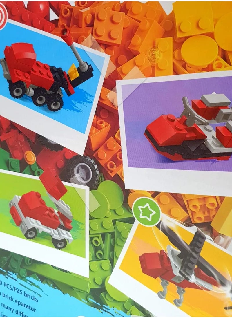 Generic - LEGO 1000 pieces to teach your child assembly and creativity, enhancing focus and imagination. Suitable for ages 6+ with vibrant colors! - Image 1