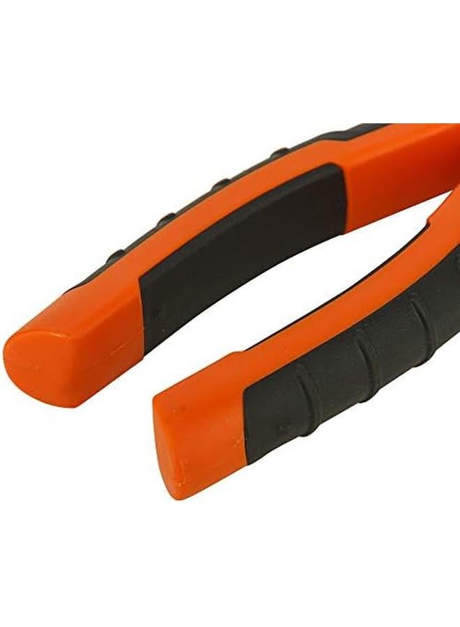 BLACK+DECKER 180Mm Bi Material Steel Combination Pliers With Rubber Grip For Gripping Twisting Bending And Cutting Wire Cable Orange Black Bdht81588 2 Years Warranty - Image 3