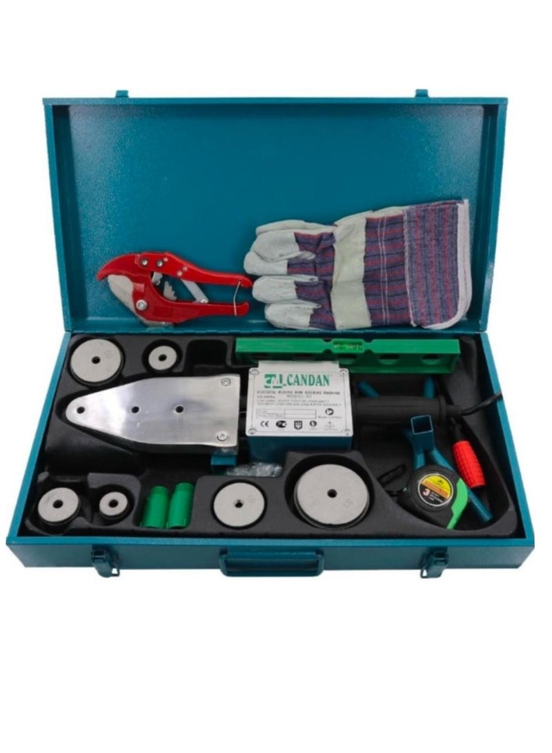 Plastic Pipe Welding Machine Kit  Professional Pipe Welding Tool for PPR PB PE Pipes 1500 W - Image 1