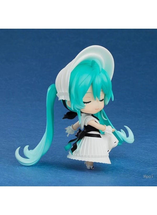 عام هاتسون ميكو المنقولة استبدال الوجه دمية نموذج الديكور هاتسون السمفونية سطح المكتب الديكور لعبة هدية للعائلة والأصدقاء - Image 5