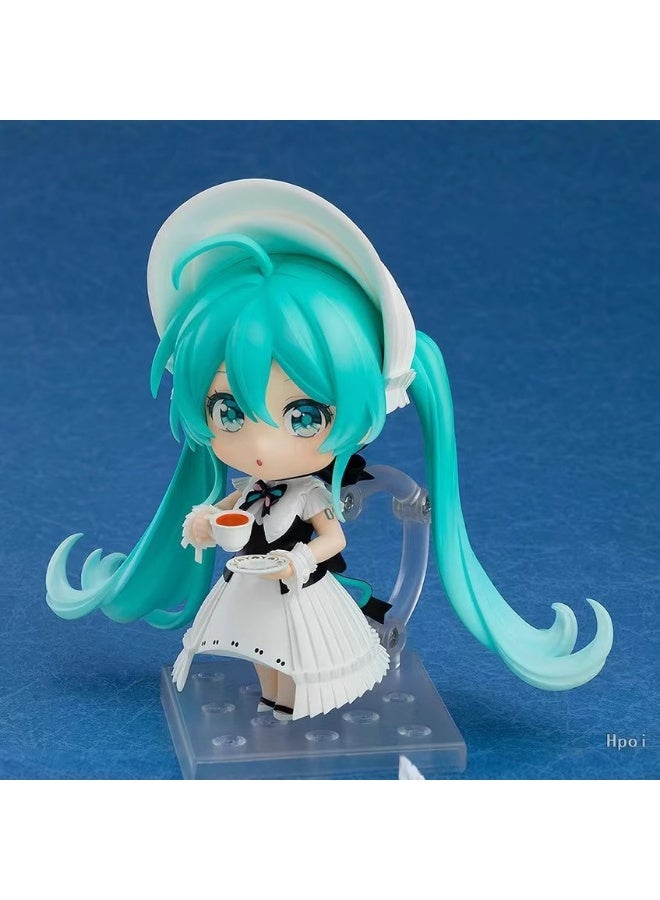 عام هاتسون ميكو المنقولة استبدال الوجه دمية نموذج الديكور هاتسون السمفونية سطح المكتب الديكور لعبة هدية للعائلة والأصدقاء - Image 4