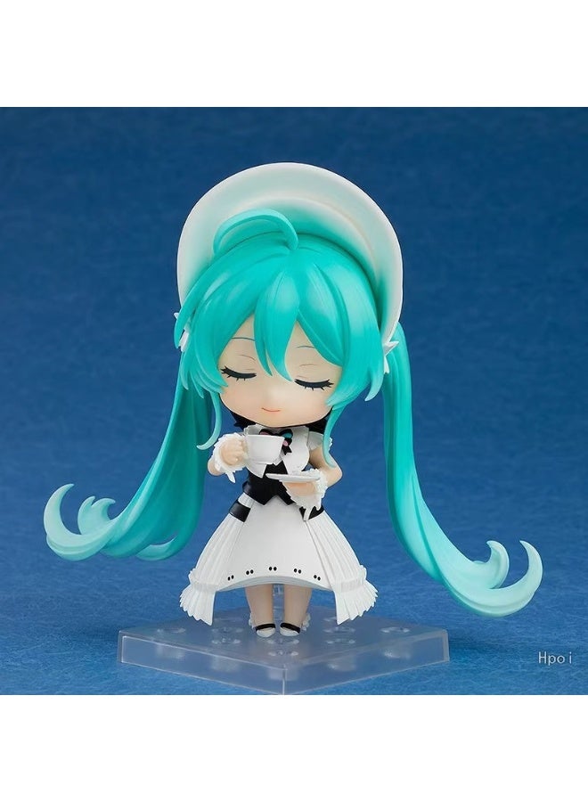 عام هاتسون ميكو المنقولة استبدال الوجه دمية نموذج الديكور هاتسون السمفونية سطح المكتب الديكور لعبة هدية للعائلة والأصدقاء - Image 2