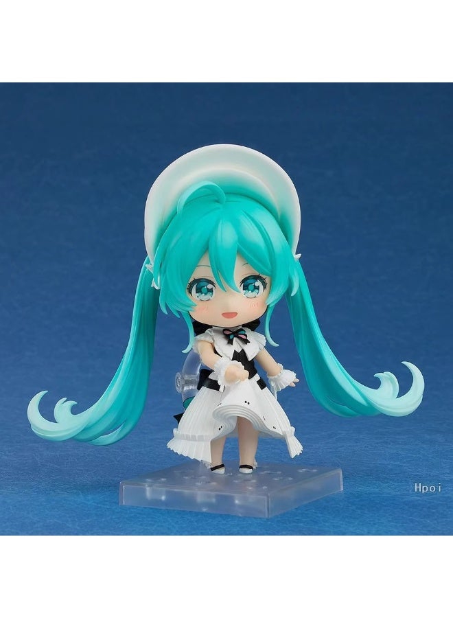 عام هاتسون ميكو المنقولة استبدال الوجه دمية نموذج الديكور هاتسون السمفونية سطح المكتب الديكور لعبة هدية للعائلة والأصدقاء - Image 1