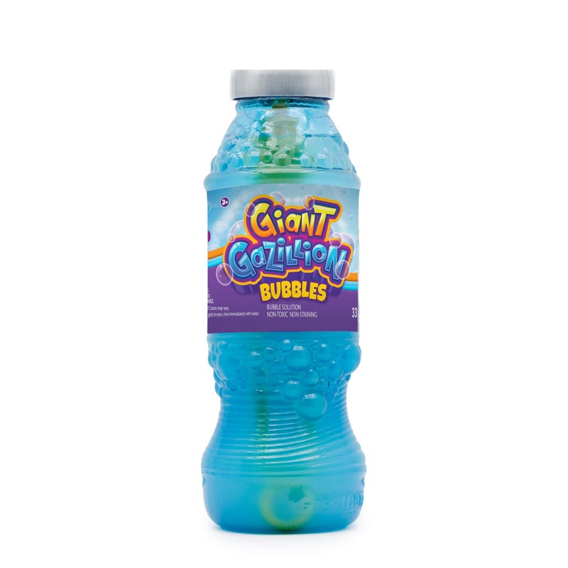 Gazillion Giant Bubble Solution 1 L Creates Huge ExtraElastic Bubbles Safe NonToxic Includes 7in1 Bubble Wand Outdoor Refill for Wands Machines Kids Party Fun Ages 3 - Image 2