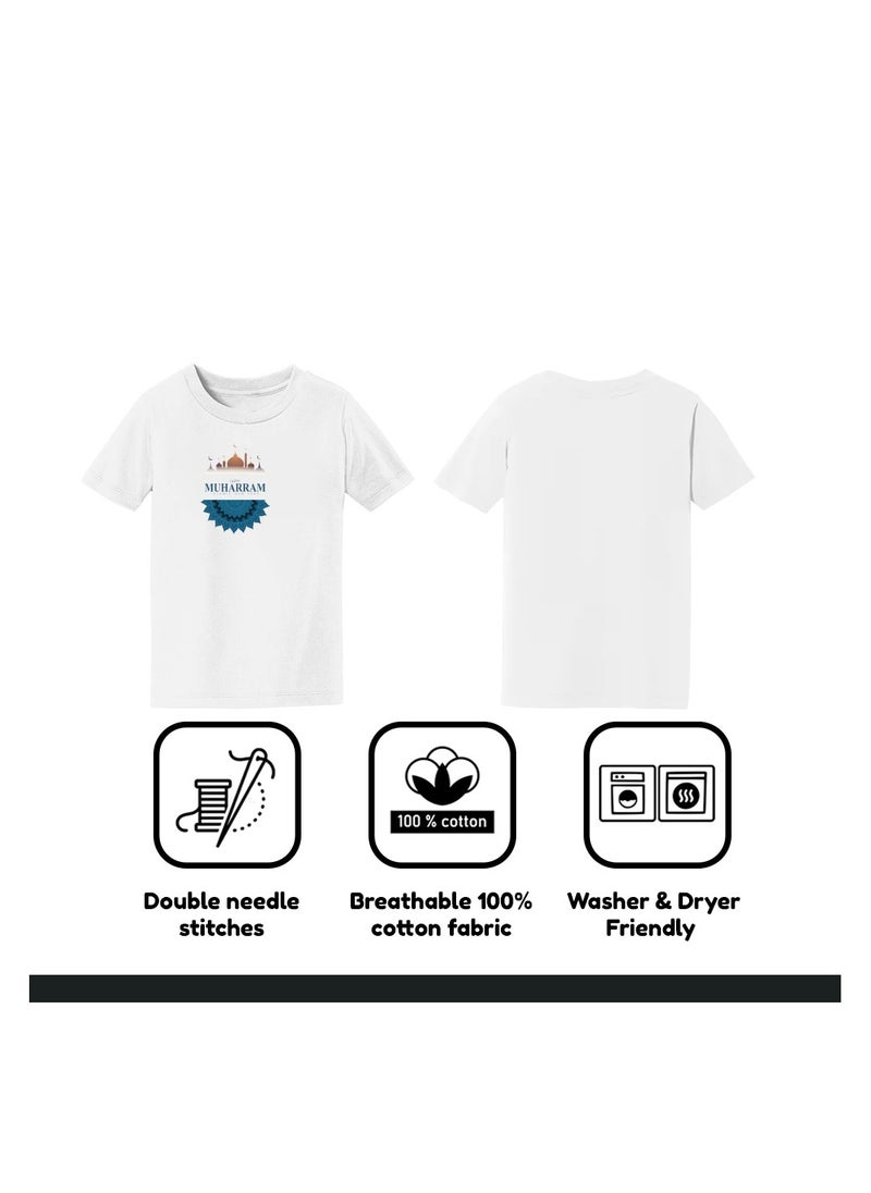 PRINTSHOP4ME - Islamic New Year Women's T-Shirt–Half Sleeve Round Neck Cotton Tshirt-Soft&Breathable Fabric Ideal For Daily Wear&Special Occasions - Image 1