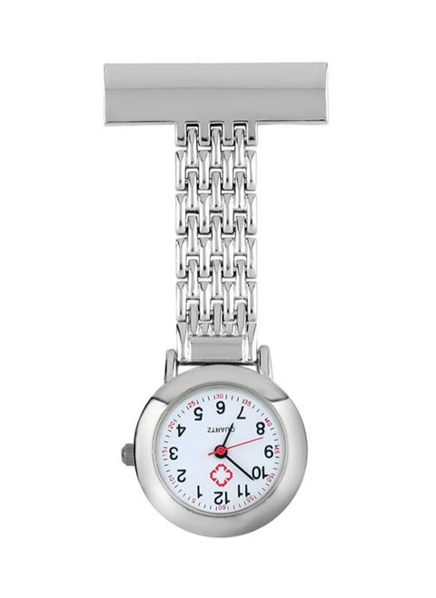 Stainless Steel Nurse Analog Pocket Watch TG01200