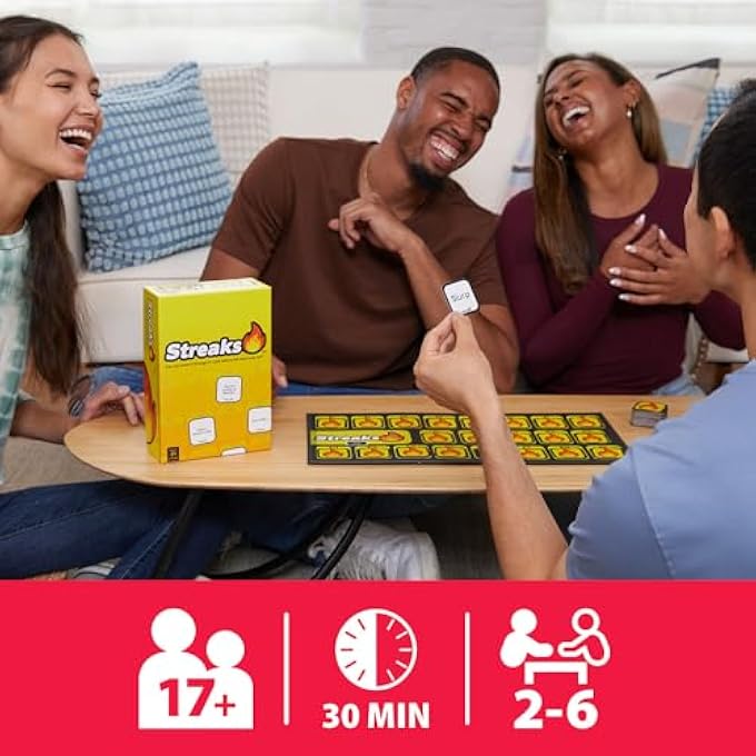Buffalo Games Streaks  Adult Party Game  New Game Night Classic  Electronic Light Up Board  Adult Fast Paced Race Against The Clock Counter  Cooperative Play  Ages 17 and Up - Image 3