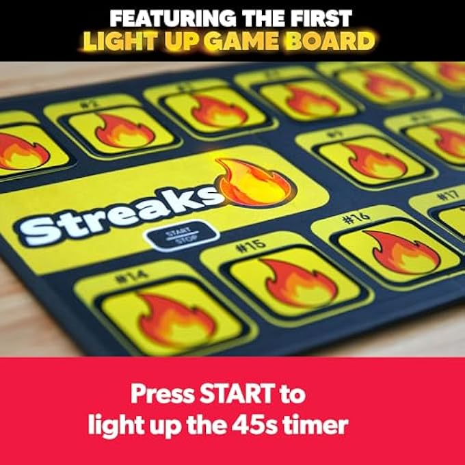 Buffalo Games Streaks  Adult Party Game  New Game Night Classic  Electronic Light Up Board  Adult Fast Paced Race Against The Clock Counter  Cooperative Play  Ages 17 and Up - Image 4