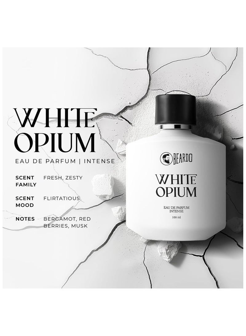 BEARDO White  Perfume EDP 100ml White Perfume For Men, 100Ml | Fresh Zesty Scent Eau De Parfum | Long Lasting Mens Perfume | Best Date Night Fragrance Body Spray - Image 2