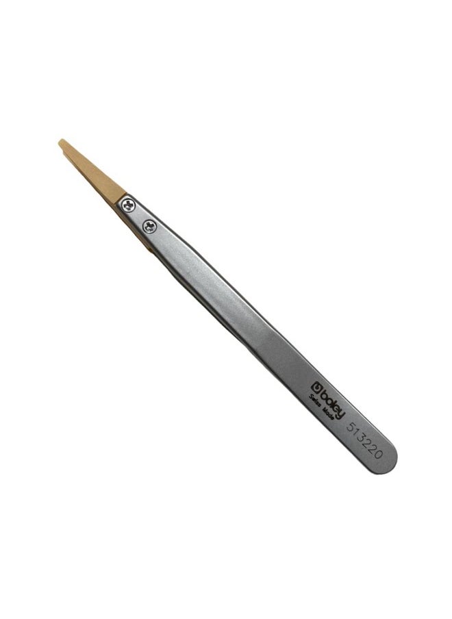 BUZZUFY Uzzufy Boley Grain Tongs With Wooden Tips Tweezer Form F For Sensitive Watch Movement Components 5 Inches (130Mm) Watchmaker Tool  - Image 2