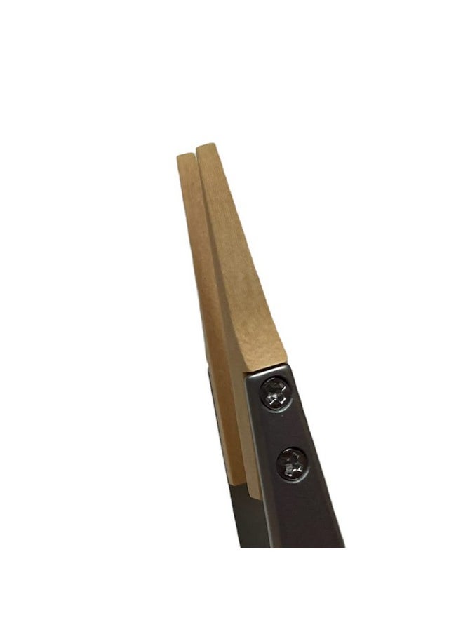 BUZZUFY Uzzufy Boley Grain Tongs With Wooden Tips Tweezer Form F For Sensitive Watch Movement Components 5 Inches (130Mm) Watchmaker Tool  - Image 4