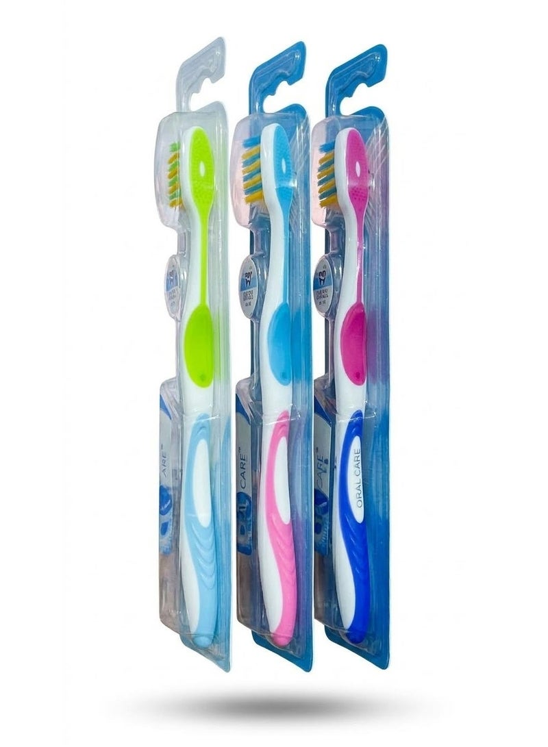 Oral-B Pro-Expert Extra Clean Soft Manual Toothbrush with Angled Bristles - Image 3