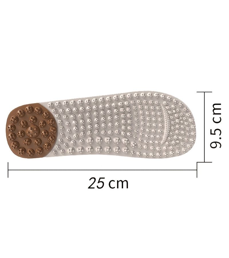 Size 44 Massage Insoles With Hard Particles For Acupoint Stimulation And Pressure Relief - Image 5