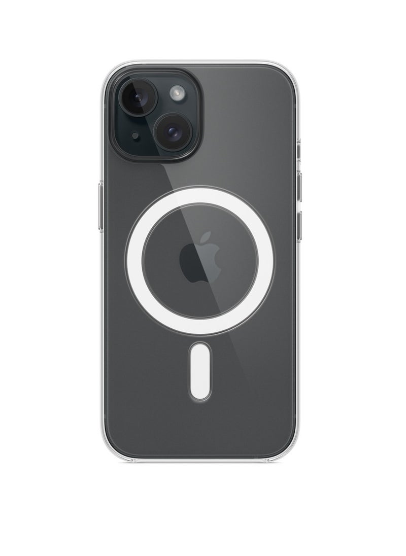 DIGI CORE - iPhone 15 Plus Case Crystal Clear iPhone 15 Plus Magsafe Case 6.7 inch Anti-Yellowing Military Drop Protection Shockproof Protective Phone Magnetic Case 6.7 inch For iPhone 15 Plus - Image 1