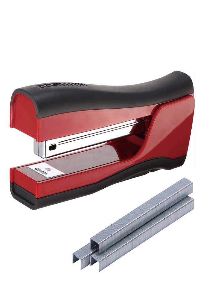 Bostitch Office Dynamo 4 in 1 Standup Stapler, Includes 420 Staples, 20 Sheet Capacity, Integrated Pencil Sharpener, Staple Remover & Staple Storage, Black - Image 1