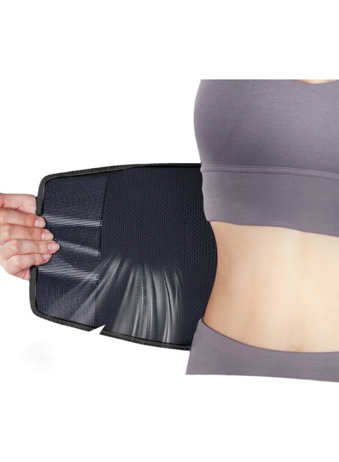 CRALVKOIN Brand Sweat-Inducing Waist Belt, Fat-Burning Waist Trimmer, Running Fitness Exercise Belt For Men And Women, Body Shaping, Abdominal Compression, Sweat-Boosting Waist Support - Image 2