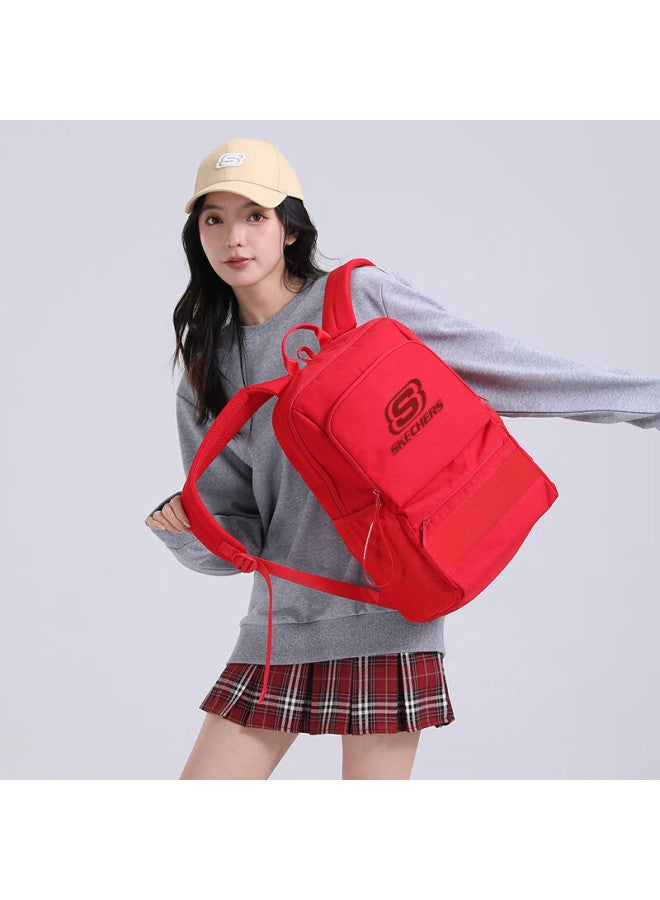 Skechers Racing Red Large Capacity Diy Travel Commuter Laptop Backpack For College Students, High School Boys And Middle School Girls - Image 2