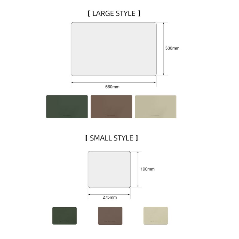 CLS Waterproof Table Mat PU Leather Placemat Outdoor Picnic Camping BBQ Heat Insulation Desk Pad Nonslip Folding Table Mat - Image 4