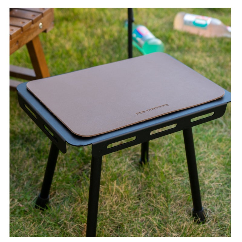 CLS Waterproof Table Mat PU Leather Placemat Outdoor Picnic Camping BBQ Heat Insulation Desk Pad Nonslip Folding Table Mat - Image 2