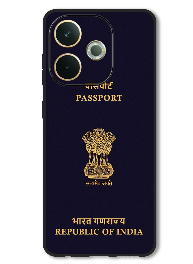 Theodor Case Compatible with Oppo A5 Pro Protection Shockproof Bumper Cover India Passport - Image 1