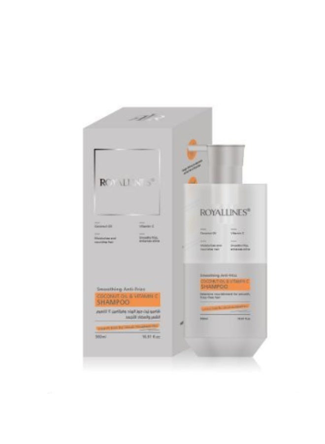 Coconut Oil & Vitamin C Smoothing Anti-Frizz Shampoo 500 ml