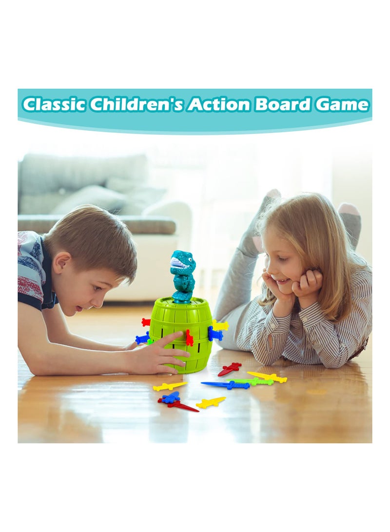 Pop Up Dinosaur Game for 3-8 Year Old Boys Girls, Classic Board Game Dinosaur Pop Up Toy Educational Pop Up Game Preschool Board Game Interactive Popup Game for Children Action, Kids Party Games - Image 5