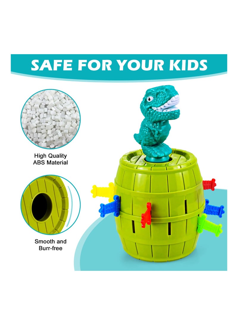 Pop Up Dinosaur Game for 3-8 Year Old Boys Girls, Classic Board Game Dinosaur Pop Up Toy Educational Pop Up Game Preschool Board Game Interactive Popup Game for Children Action, Kids Party Games - Image 4