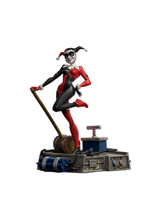 Jakks Pacific Batman Harley Quinn Animated Series 1/10 Art Scale Statue by Iron Studios 