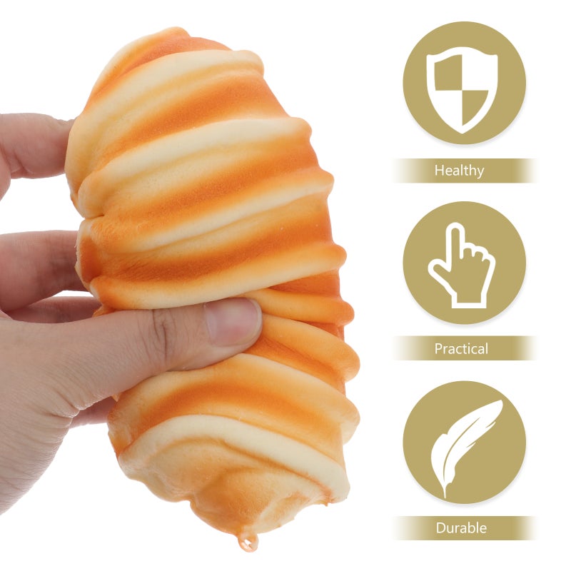 5pcs Vivid Simulation Breads Lovely Fake Bread Props Fake Bread Adorns - Image 1