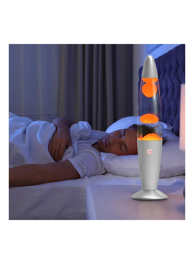 SYOSI 13in LED Changing Lava Lamp, Decoration Lamp, Automatic Color Changing Lava lamp, Teen Room Decor for Girls and Boys, USB Cable/Battery Operated Decoration Gift - Image 3