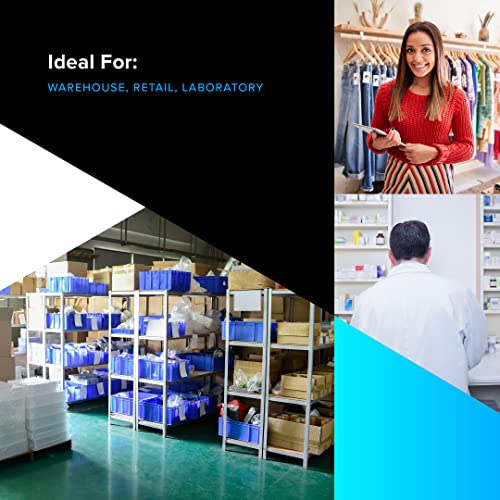 Zebra Technologies ZEBRA ZD421 Direct Thermal Desktop Printer 203 dpi Print Width 4-inch Wired USB and Ethernet Connectivity ZD4A042-D01E00EZ, No Thermal Ribbon Required - Image 5