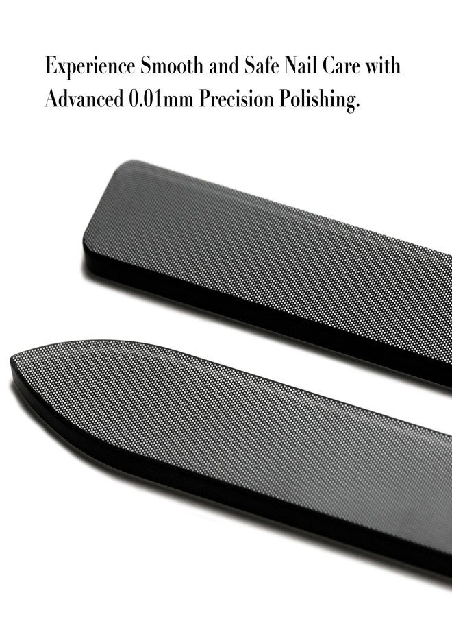 Sun&Beam Nails Glass Nail File Nano Nail Buffers Crystal Shine Polisher Professional Manicure Tools Kit with Box 2Pcs Set - Image 3