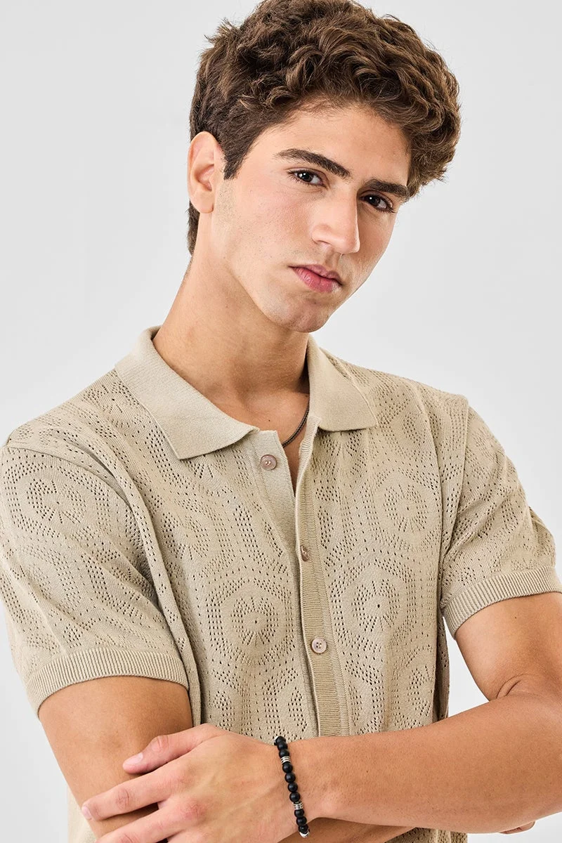 سنيتش قميص بولو كروشيه قطن %