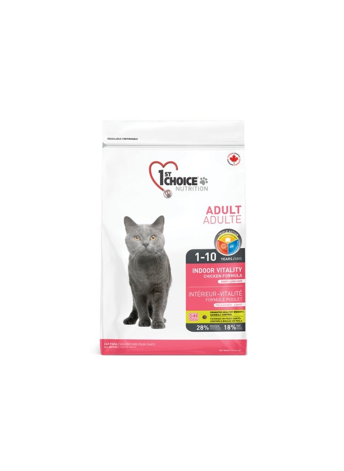 1st Choice Indoor Vitality Chicken formula (Adult) 2.72 Kg, 1st Choice cat food, Raw food for cats, High Protein Raw cat food, best cat food, nutritious cat food, cat food - pzsku/ZF9FD0207B25185E40D7DZ/45/_/1730122569/f35d1c0f-ee0c-4b30-b369-ab674b45de58