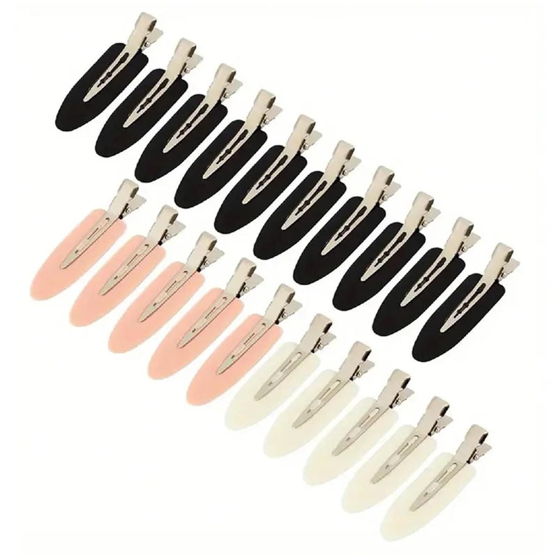 20pcs Pink Black Hair Clips Set For Women Styling Side Bangs Fringe Barrettes Hairpins - Image 2