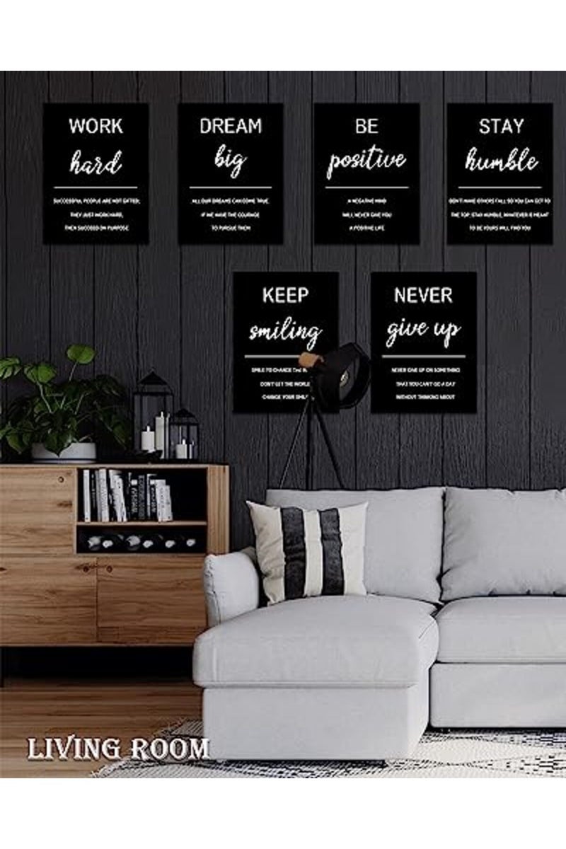 Drsoum Motivational Wall Art Set of 6 - Image 4