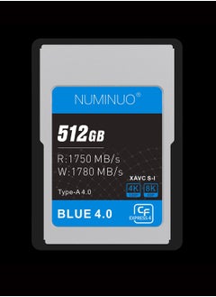 NUMINUO 512GB Cfexpress 4.0 Type A Memory Card Professional Grade, up to 1750MB/s Read and 1780MB/s Write Speed, High Performance, Compatible with Sony Cameras  - Image 1