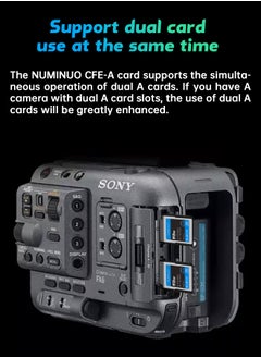 NUMINUO 512GB Cfexpress 4.0 Type A Memory Card Professional Grade, up to 1750MB/s Read and 1780MB/s Write Speed, High Performance, Compatible with Sony Cameras  - Image 5