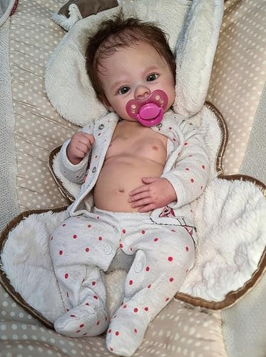 Zero Pam Reborn Baby Dolls Silicone Full Body 18 in Waterproof Anatomically Correct Girl Silicone Baby Doll Reborn Babies That Look Real Realistic Babys Doll - Image 1