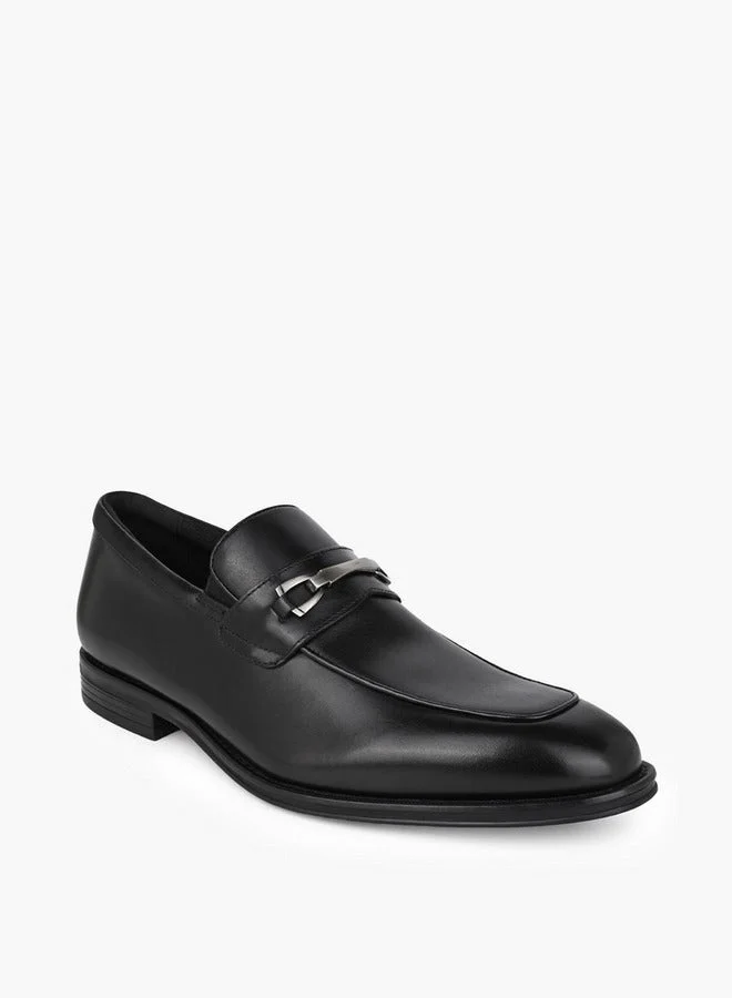 دوتشيني Men Leather Slip-On Loafers