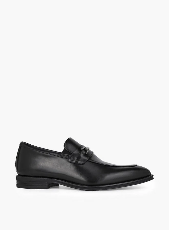دوتشيني Men Leather Slip-On Loafers