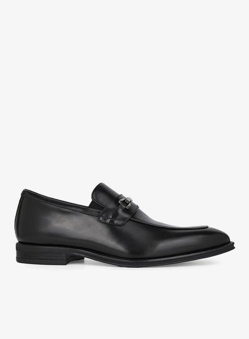 DUCHINI Men Leather Slip-On Loafers